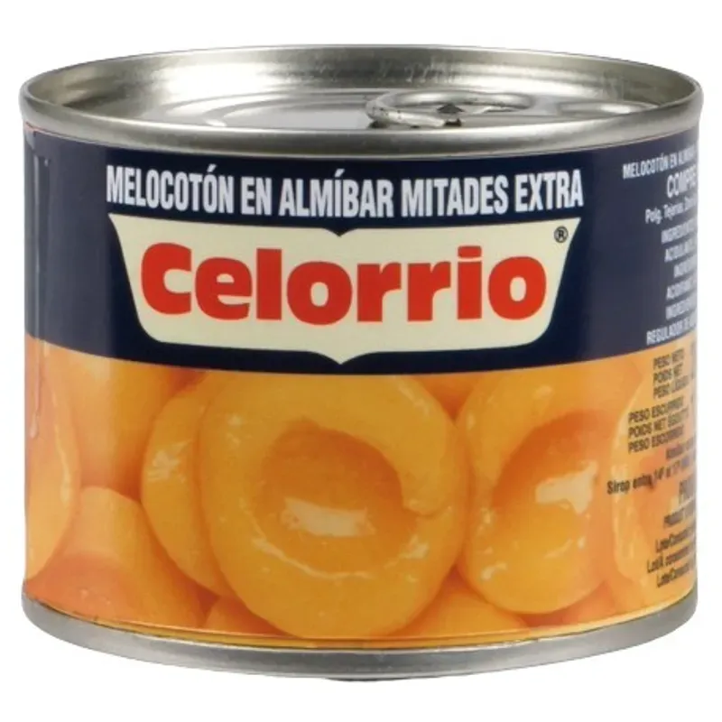Melocotón en almíbar Celorrio 185g