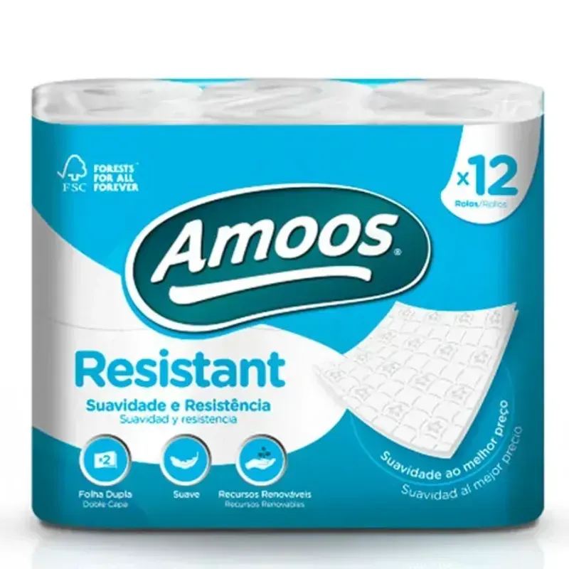 Papel sanitario JOKER 12 rollos doble capa XL