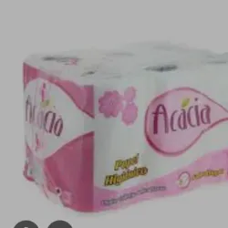 Papel sanitario rollos doble hoja ACASIA 