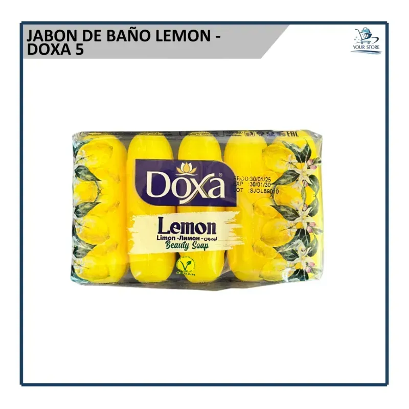 Paquete 5 japones marcas DOXA  aroma limón 