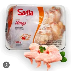 Paquete Alitas de pollo 909g marca Sadia