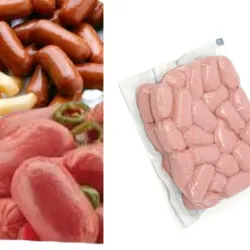 Paquete con Salchichas Cocktail de pollo y pavo 500g (ver descripción)