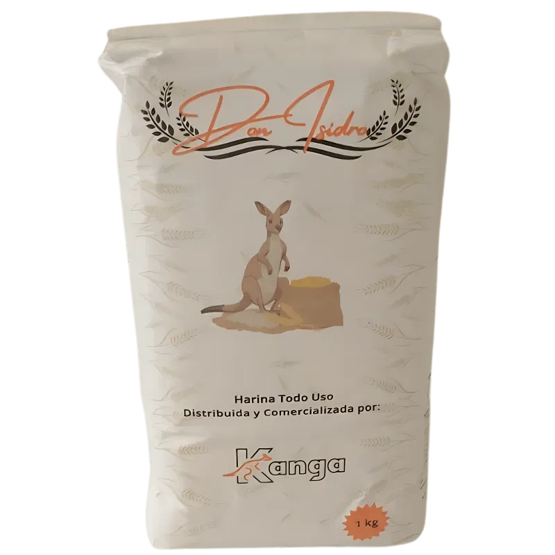 Paquete de harina trigo 1 kg 