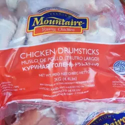 Paquete de pollo muslos 4.4 lb (2 kg)