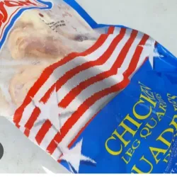 Paquete de pollo muslos y contarmuslos 10 lb 