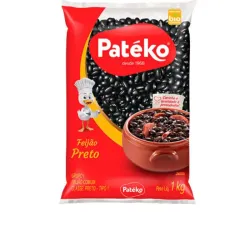 Paquete frijol negro 1kg brasileño
