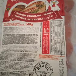 Paquete salchichas de pollo  340g (10uds)
