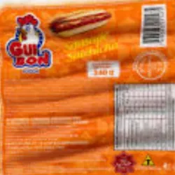 Paquete salchichas de pollo 360g (7uds)