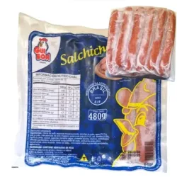 Paquete salchichas de pollo y cerdo 480g (12uds)