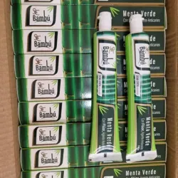 Pasta Dental Bambú  menta verde 100g