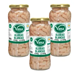 Pomo de frijol Blanco  VIMA 540g