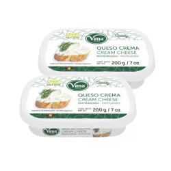 Pote de queso crema VIMA 200g Español ver descripción
