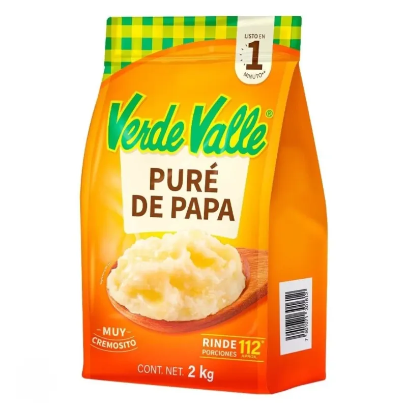 Puré de papa en bolsa de 1 libra (ver descripción)