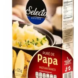 Puré de papa  instantáneo Selecto 125g(ver descripción)