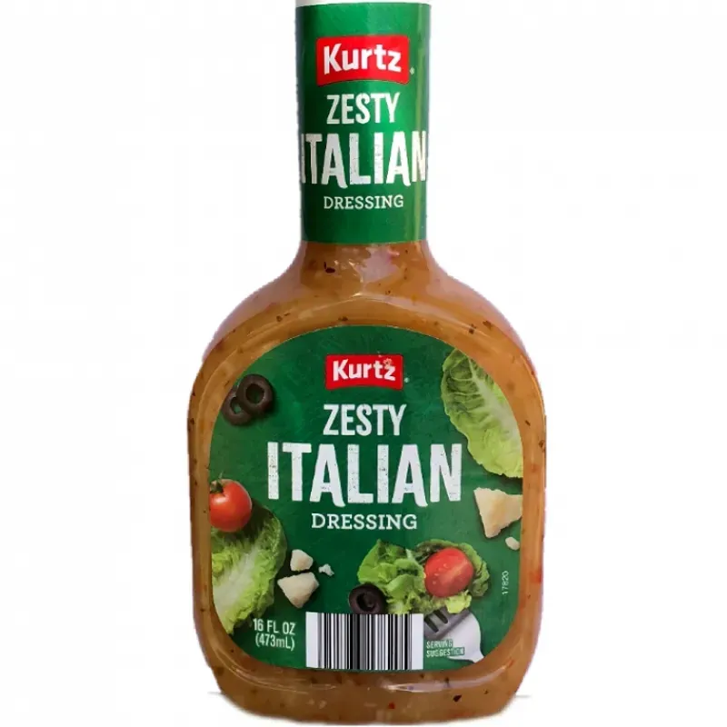Salsa picante italiana aderezo para ensaladas carnes y otras productos 
