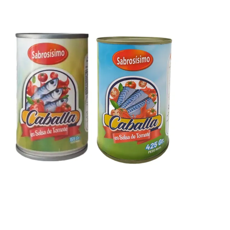 Sardinas en aceite y en tómate  155g marca Sabrosisimo 