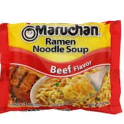 Sopa instantánea de fideos 60g Maruchan (sabor res)