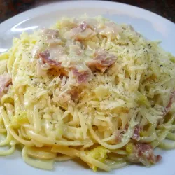 Spaghetti a La Carbonara El Único 