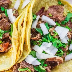 Taco Real de Cerdo  Asado 100g 