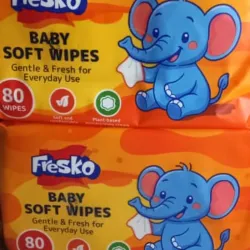 Toallitas húmedas antibacterial para bebé( 80uds) sin alcohol 