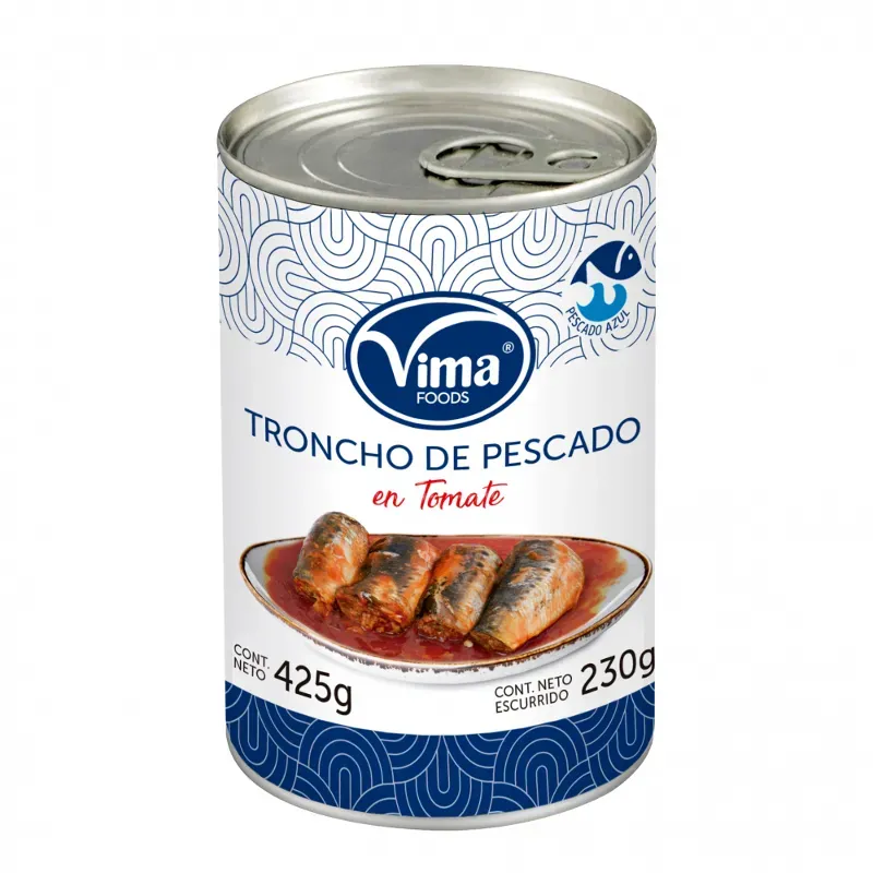 Troncho en tómate VIMA 425G 