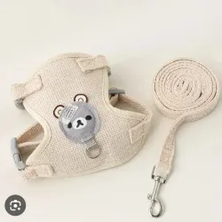60932 Pechera con correa diseño osito talla S 