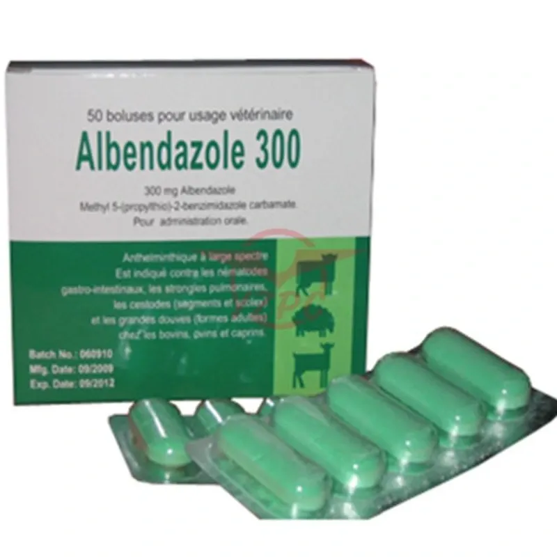 Albendazole 300mg (600cup cada tableta)