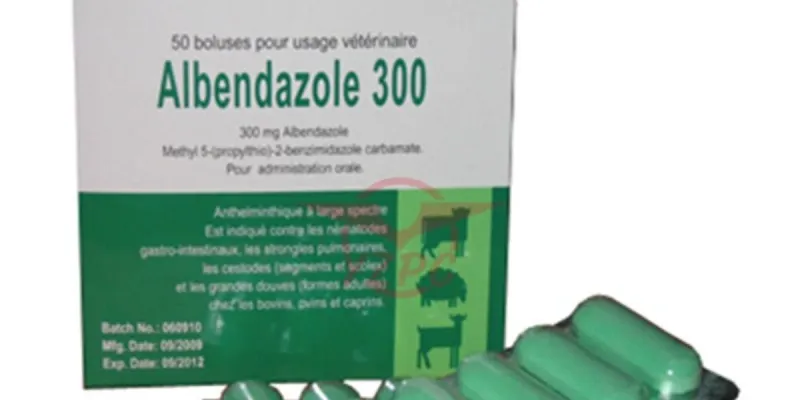 Albendazole 300mg (600cup cada tableta)