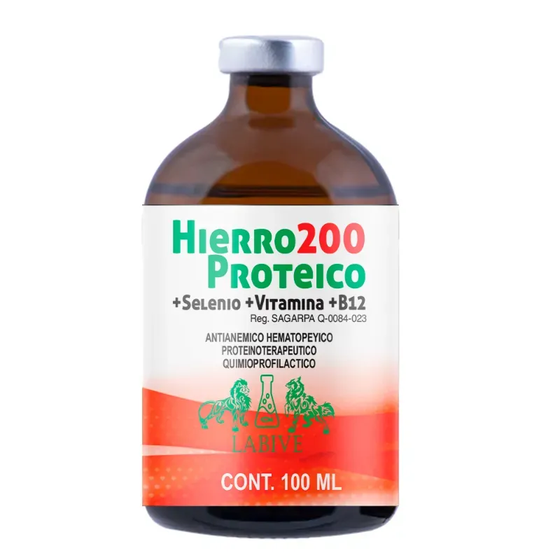 BIO HIERRRO 200 PROTEICO 20ml
