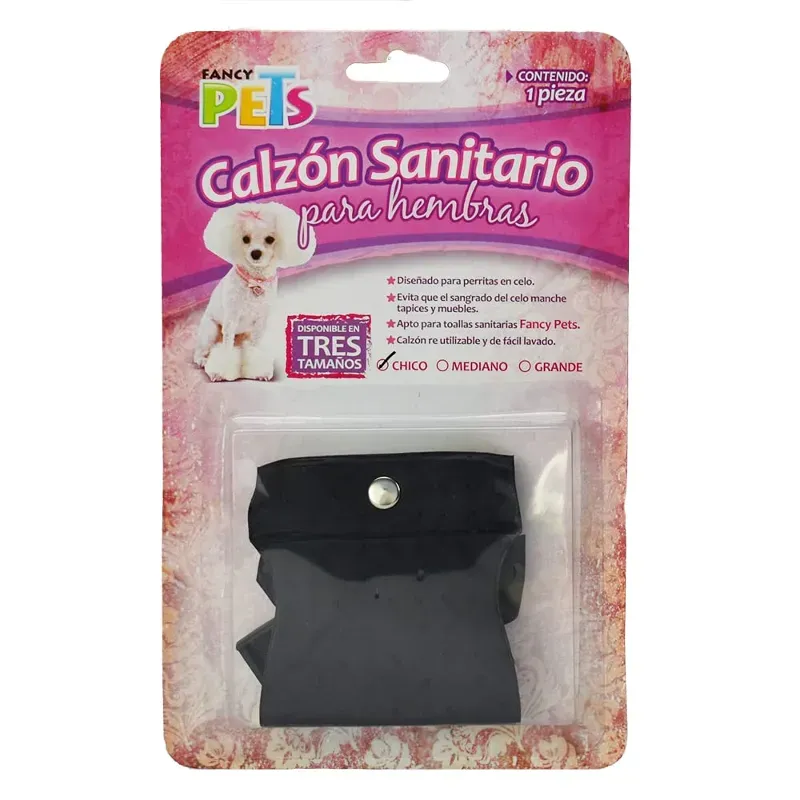 Calzon sanitario chico para perritas