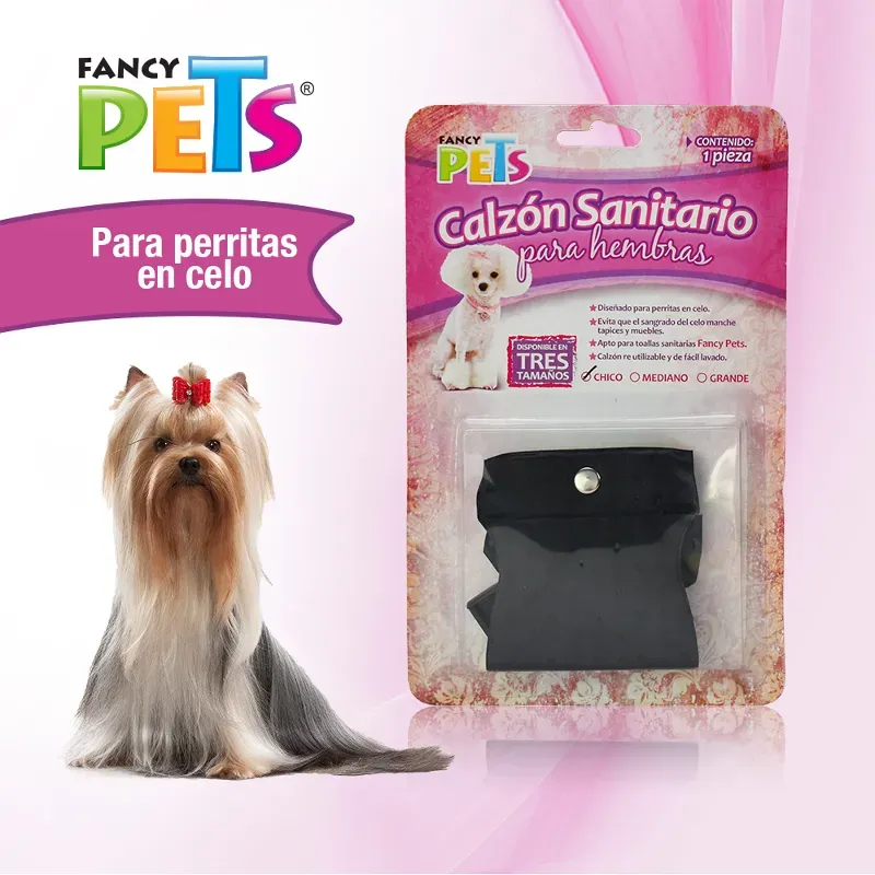 Calzon sanitario chico para perritas