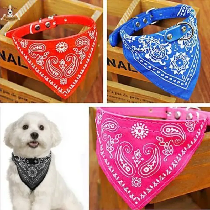 Collar de Bandana para perros grandes 