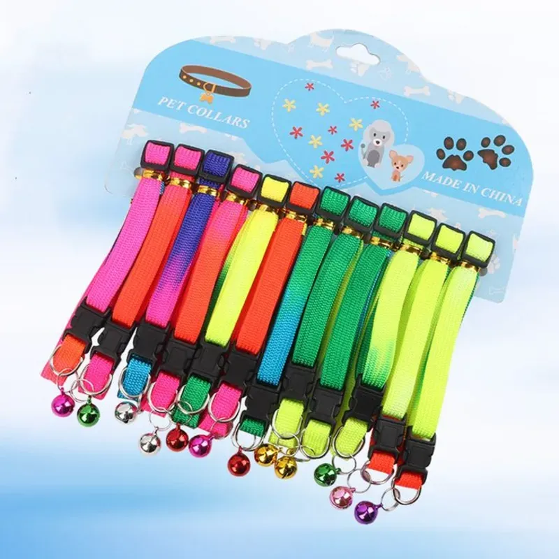 Collar degradado de colores para perritos ( 700 cup cada uno)