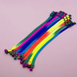 Collar degradado de colores para perritos ( 700 cup cada uno)