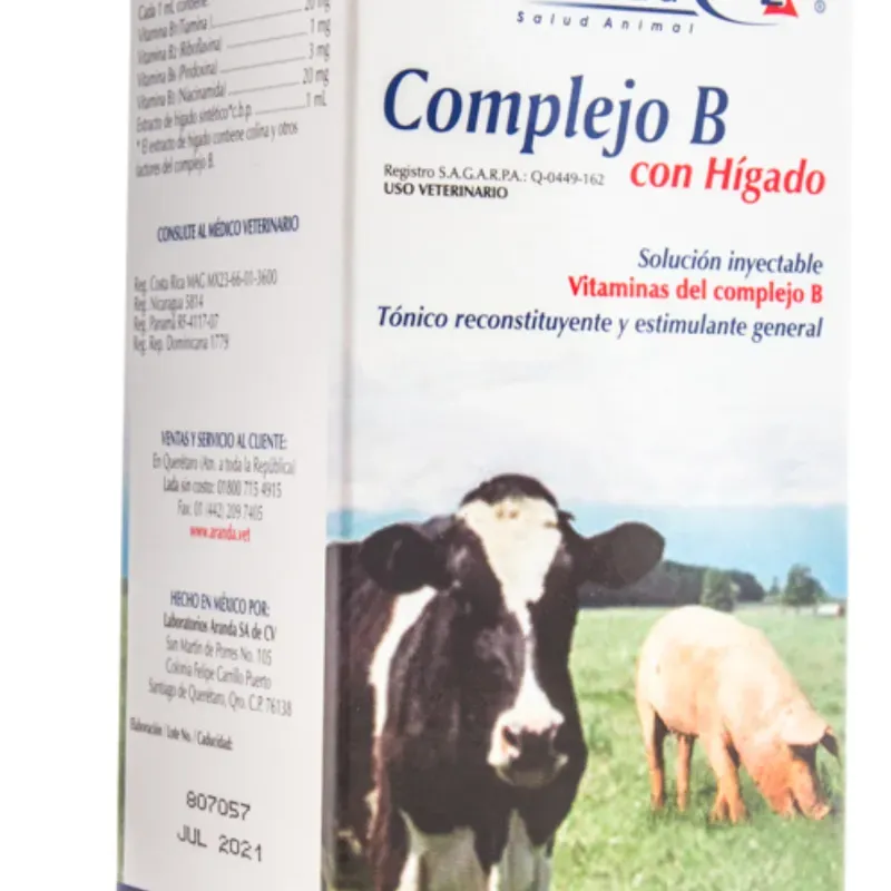 COMPLEJO B CON HIGADO de 100 ML 