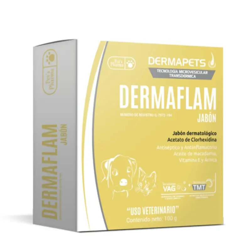 DERMAFLAN JABÓN DE 100 GRAMOS 