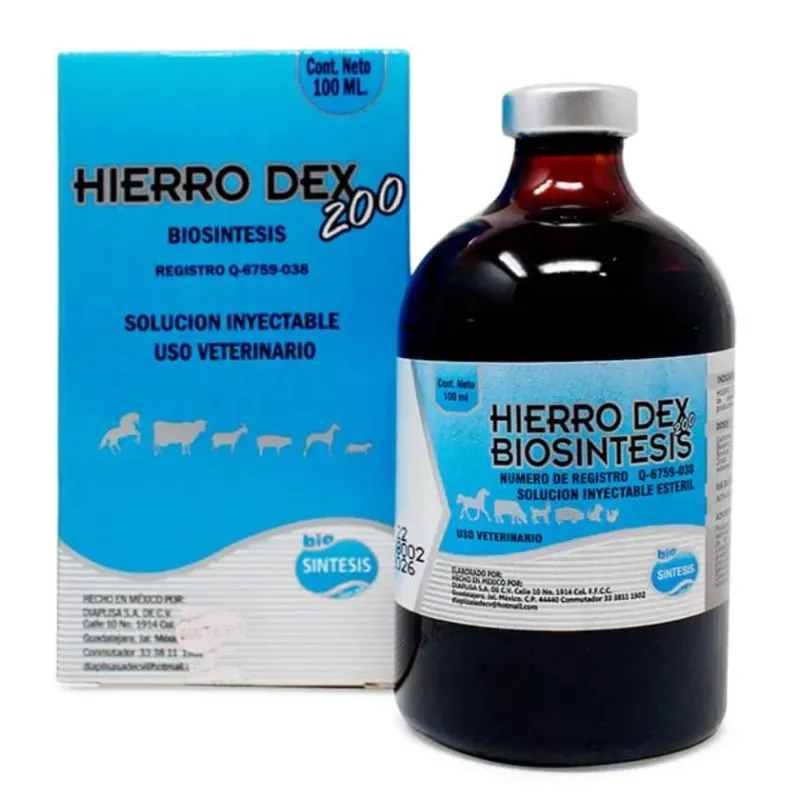 Hierro Dex 200 de 20 ML 