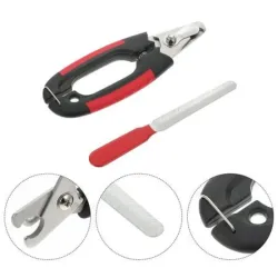 Kit de cortaúñas y lima para perros 