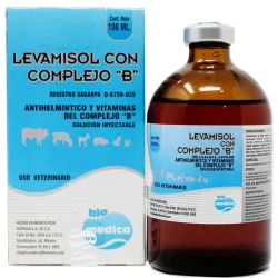 LEVAMISOL CON COMPLEJO B 500ML