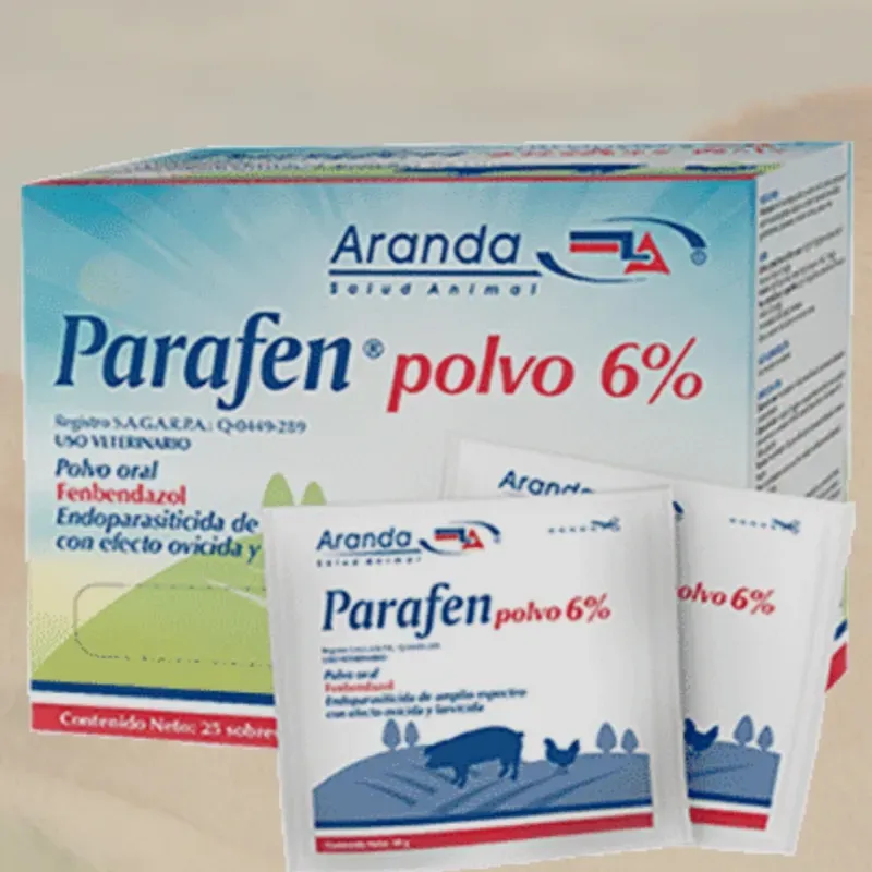 PARAFEN POLVO 6% 10 G