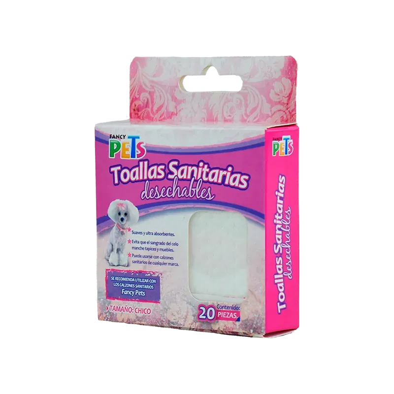 Toallas sanitarias para perras en celo