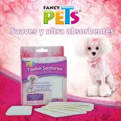 Toallas sanitarias para perras en celo