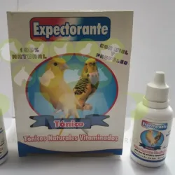 Tónico expectorante para aves