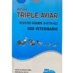 VACUNA TRIPLE AVIAR 50 DOSIS