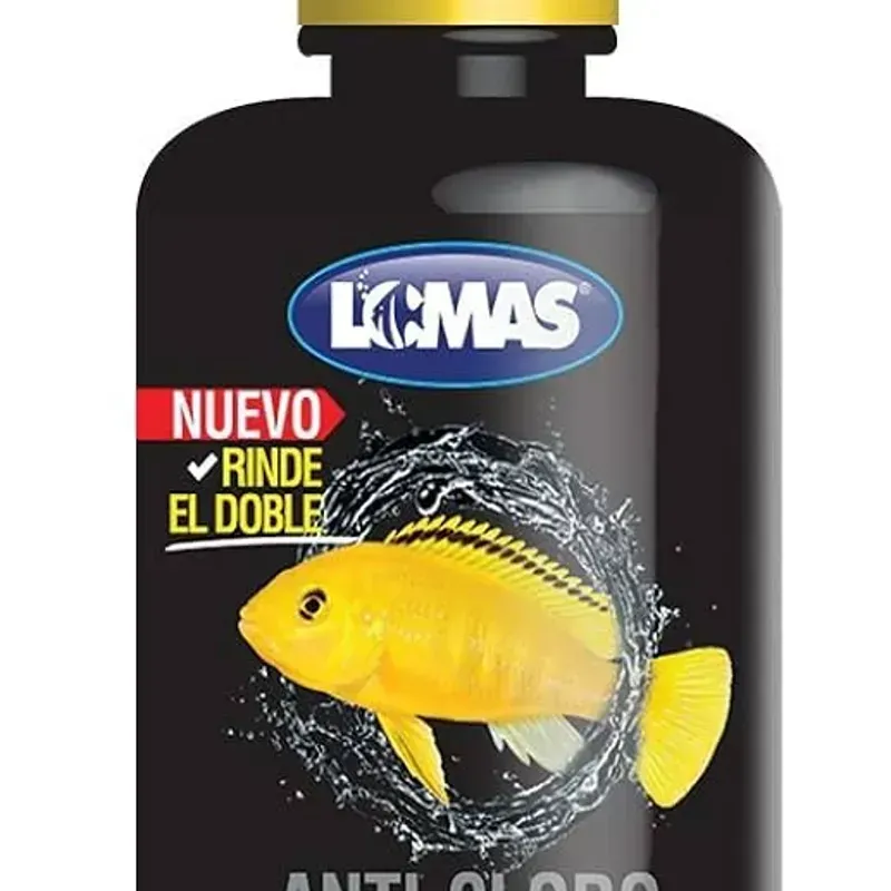 Anticloro para peceras