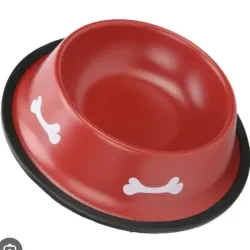 Comedero de Acero inoxidable para perros y gatos