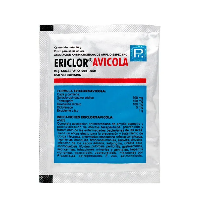 Ericlor Avicola 10g (900 CUP)