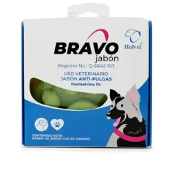 JABÓN BRAVO CONTRA PULGAS Y GARRAPATAS
