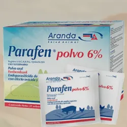 Parafen Polvo 6% sobre de 10g
