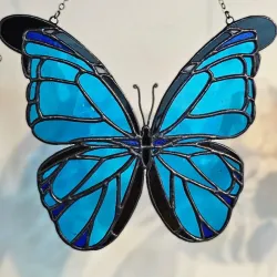 Mariposa morpho azul 🦋
